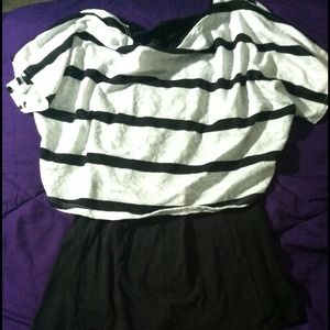 Capris, sun dress , cut off shirt, tshirt