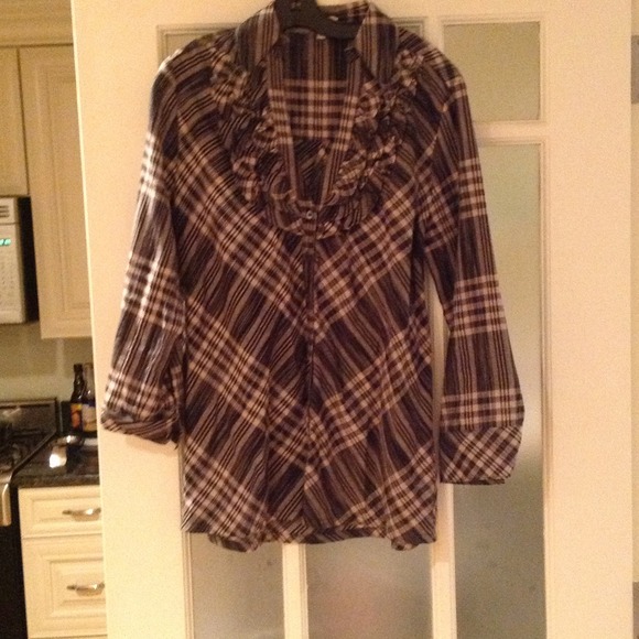 🚫Bundled Joie plaid shirt