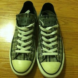 CONVERSE STRIPE BLACK-GRAY SNEAKERS