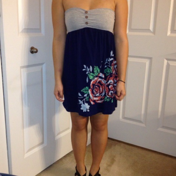 Rewind XS tube top dress