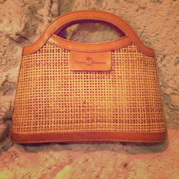 Cute rattan purse