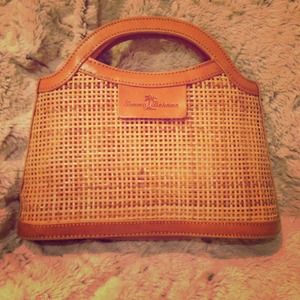 Cute rattan purse