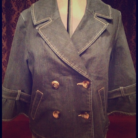 Denim Swing Jacket