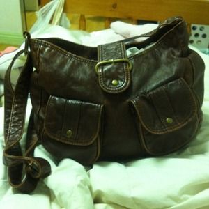 Brown handbag