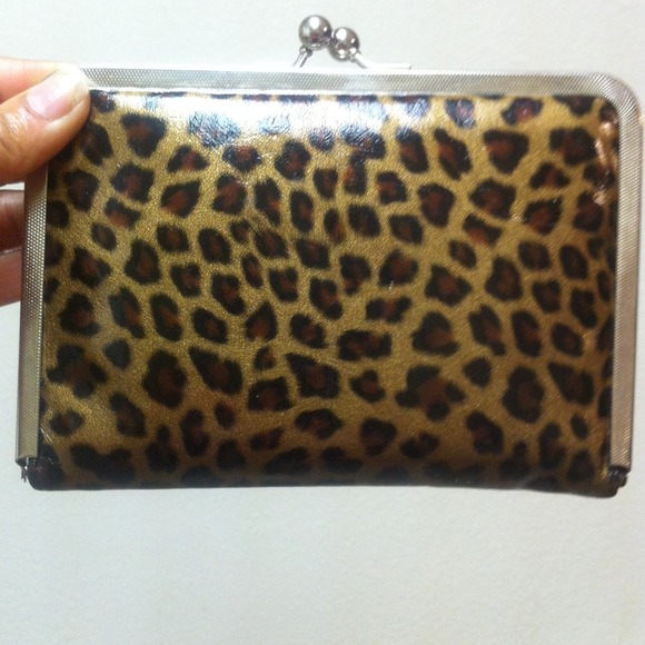 Faux Leather Leopard Print Wallet