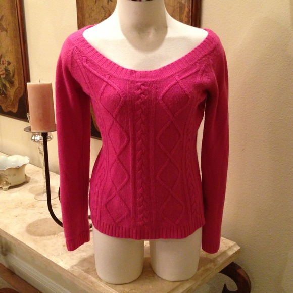 Pink New York and Co sweater