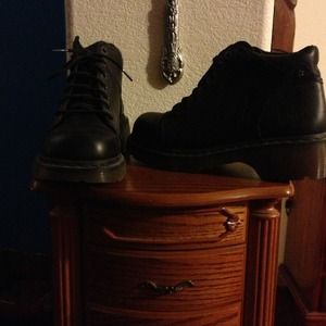 Doc Martin low cut boots! Worn only once!