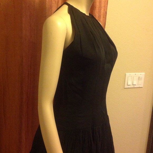 Sold Vintage Black Dress - Picture 2 of 4