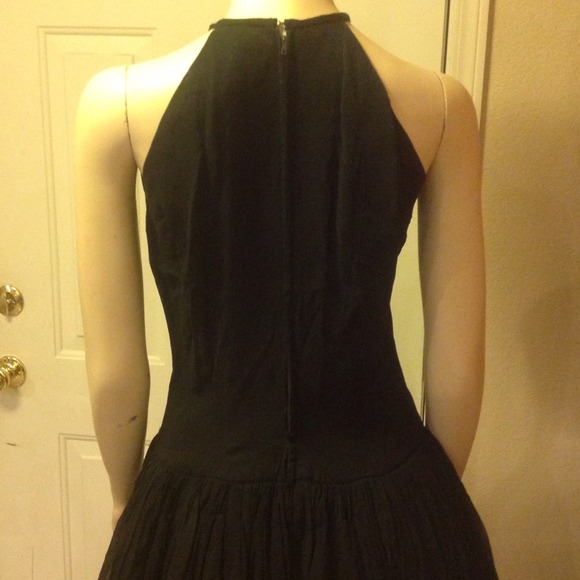 Sold Vintage Black Dress - Picture 4 of 4