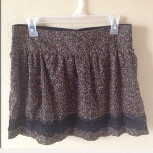 Floral Lace Skirt