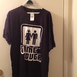 T-shirt (buy this for your groom)