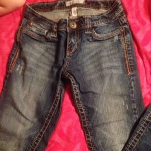 Girls jeans boot cut