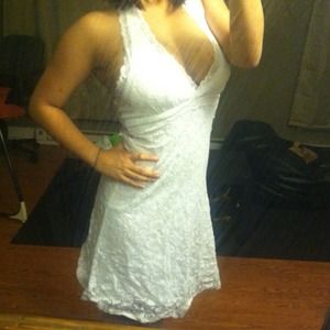 Lace Halter Dress