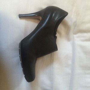 Cole Haan black leather booties. Brand new.