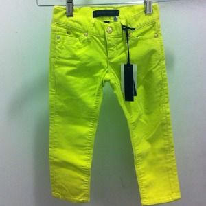 Juicy Couture jeans Neon Yellow color 'sold'