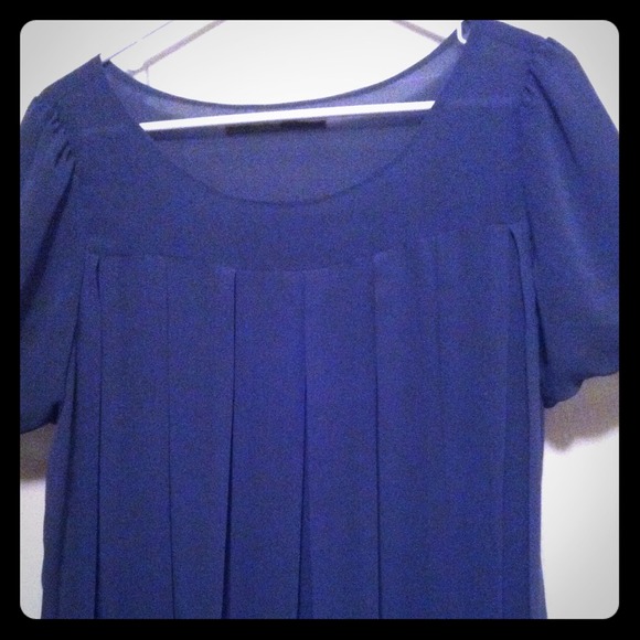 Bundle ✋😊Blue Zara basic shirt and Loft jacket