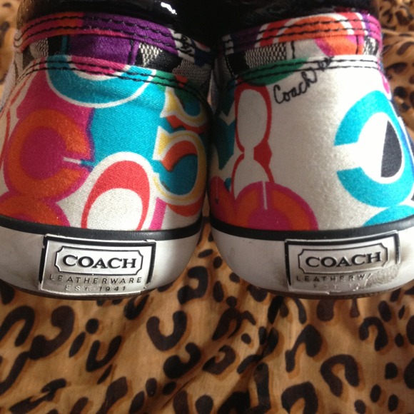 ❌❌❌SOLD❌❌❌Coach Poppy Tennis Shoes - Picture 2 of 4