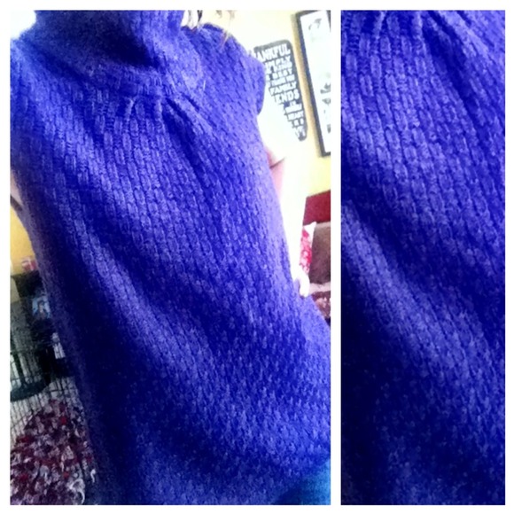 SOLD Purple Turtle Neck Sweater
