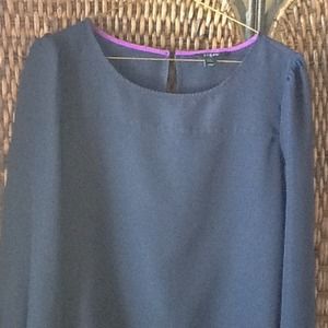 Blue J Crew blouse