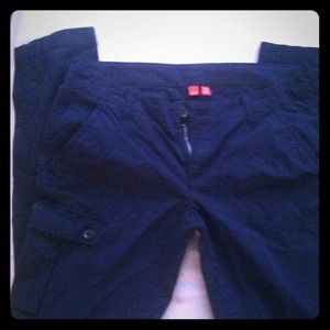 Navy blue cargo style pants!!