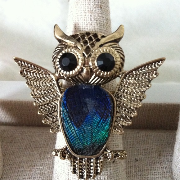 💥Sold in a bundle💥Adorable Owl Ring