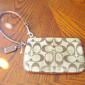 Coach wristlet