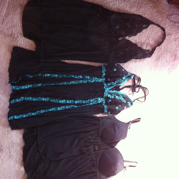 Sexy Black Lingerie.. Bundled 3 pieces