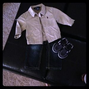 Bundle boys 12 m polo Ralph Lauren jacket/sweater