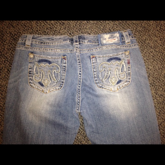 MEK jeans size 34 x 34 Capistrano & affliction 10