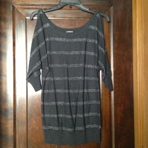 PRICE REDUCED!!! Gray and silver top.