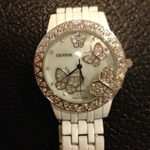 Beautiful Geneva Butterfly Watch(brand new )