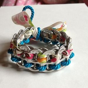 Pop tab bracelet