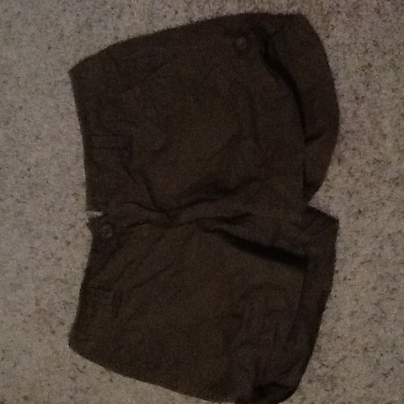 25. Brown cargo shorts