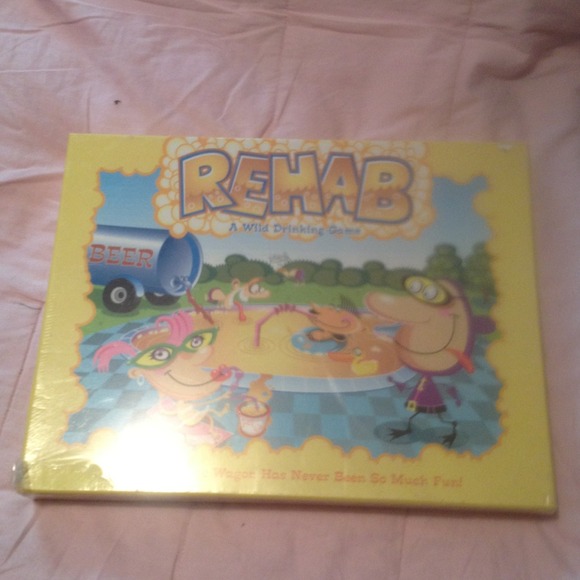 Unopened whacky drinking game