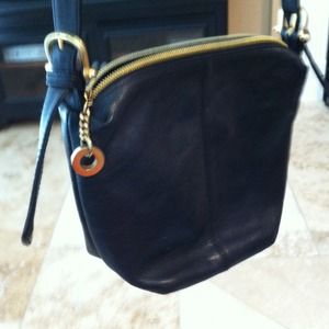 New York long strap purse