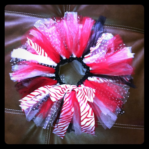 ✨Reduced✨ zebra themed infant to toddler tutu