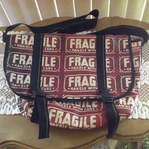 Andy Warhol cross body messenger laptop bag retro