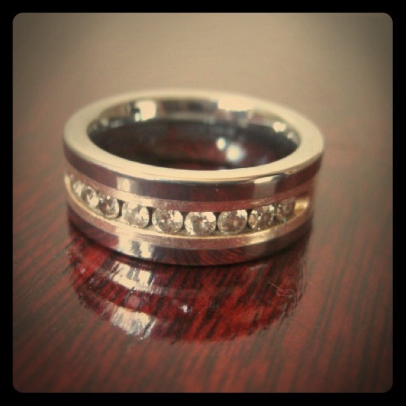 ***SOLD***Triton Mens Diamond Wedding Band Ring
