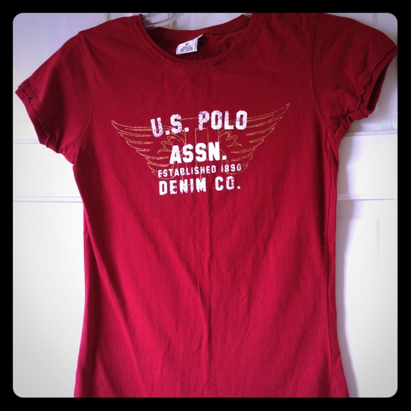 Red baby tee