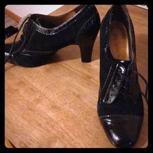 Enzo Angiolini black 3" heels