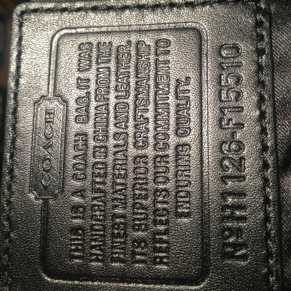 🌸REDUCED🌸black COACH bag NWT - Picture 4 of 4