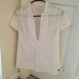 Abercrombie sheer top