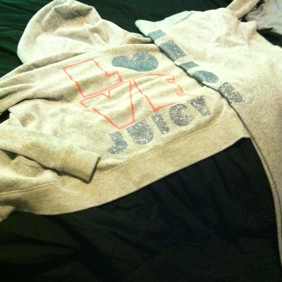 Grey juicy couture sweatsuit
