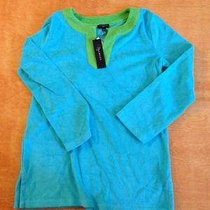 Talbots Color Block Top