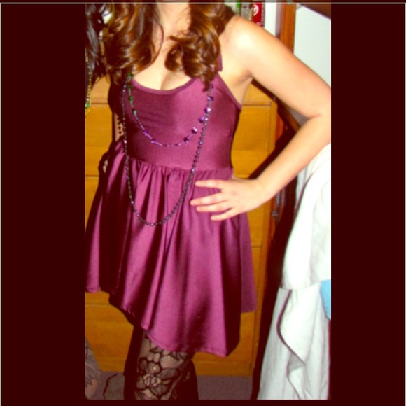 Purple American Apparel dress
