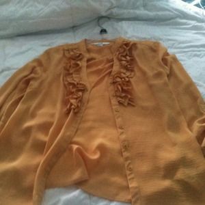 Yellow/ mustard blouse