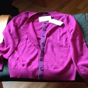 New Merino cardigan sweater