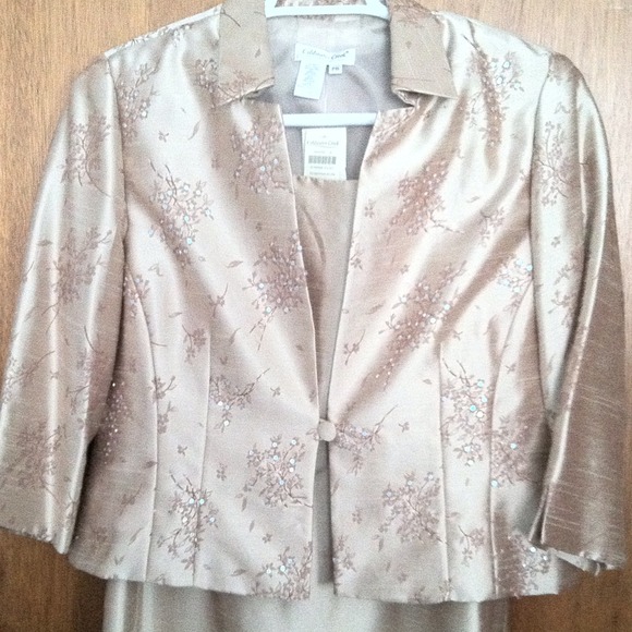 Coldwater creek shift dress w/ jacket
