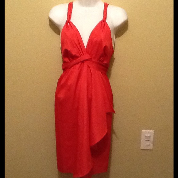 Banana Republic Dresses & Skirts - Red/ Deep Orange Party Dress