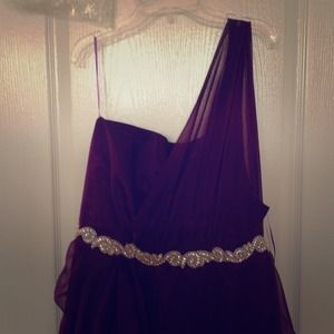 REDUCED-Grape color evening gown